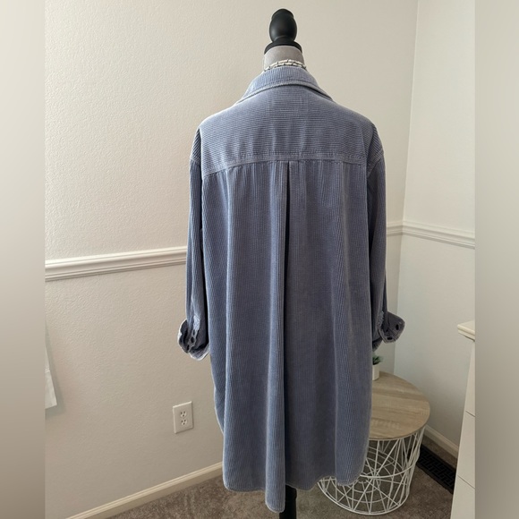 New “We The Free” Free People Over Sized Corduroy Shacket- XS - Picture 3 of 10